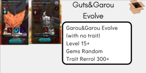 Starter Anime Squadron GUTS+Garou FULL EVO [INSTANT]