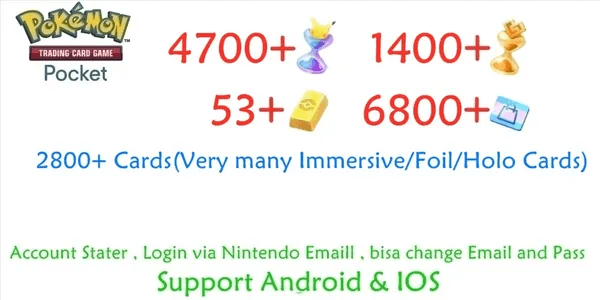 Pokemon TCG Pocket Account TCGP-4