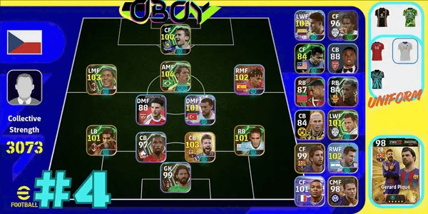 Efotball account strength 3000+