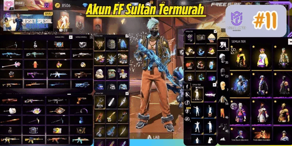 FREE FIRE ACCOUNT AS PER PHOTO #11