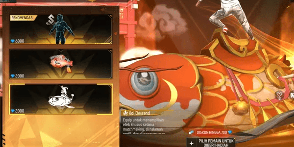 Gift Koi Descend