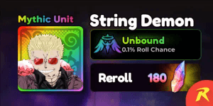 Starter Account Mythic (STRING DEMON - Unbound) Anime Expeditions