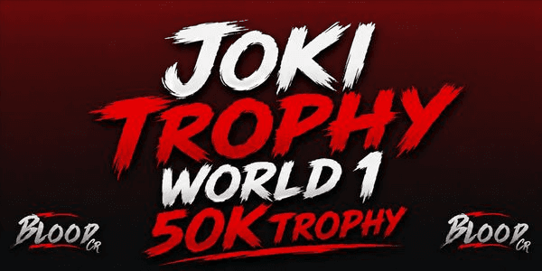 Gambar Product Joki Trophy World 1 (50K Trophy) | +1 Speed Keyboard Escape
