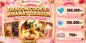 Starter Account ANANAS DRAGON [ diamond + rainbow cube + coin ]