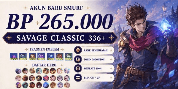 Gambar Product Smurf Account BP Many #02