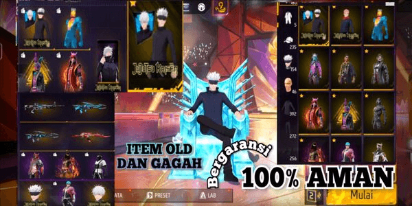 Gambar Product FREE FIRE SULTAN ACCOUNT LUXURIOUS CHEAP COOL #3