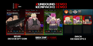 ANIME EXPEDITION - 2 UNBOUND [ DOFFY EVO + PUPPET EVO ] + KENPACHI [EVO]