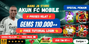 AKUN FC MOBILE HIGH OVR CHEAPEST‼️