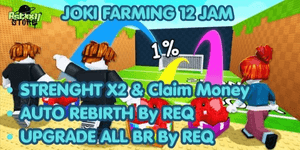 Farming Boost Service 12 Hours - Kick a Lucky Block