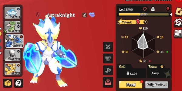 Gambar Product Level 32 -- Ascend 3 -- 2 SSS -- 8 King Ball -- 4 Prismatic Ball -- Evomon Account