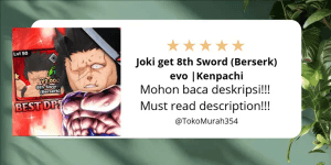 Joki get 8th Sword (Berserk) evo |Kenpachi