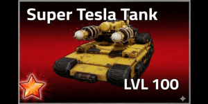 Super Tesla Tank Max Star And Max Lvl | Military Tycoon / MT