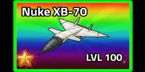Nuke XB70 Max Star And Max Lvl | Military Tycoon
