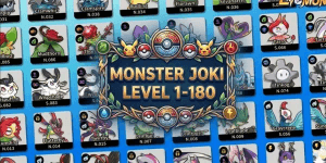 Evomon Joki Level 1-180