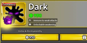 Dark (Permanent)