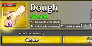 Dough (Permanent)