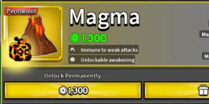 Magma (Permanent)