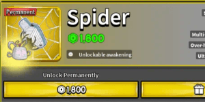 Spider (Permanent)