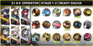 Arknights Starter B6 Ready Gacha [A]
