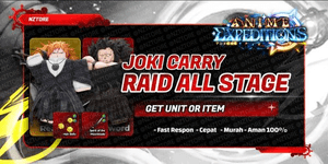 JOKI CARRY RAID (SPIRIT CITY) - Anime Expeditions