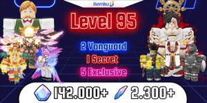 Cuentas Anime Vanguards Nivel 95 | Entrega Instantánea