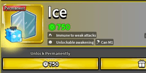Ice (Permanent)