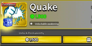 Quake (Permanent)