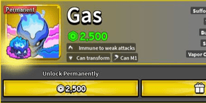 Gas (Permanent)