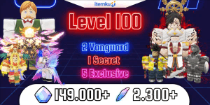 Accounts Anime Vanguards Lvl 100 | Instant Delivery