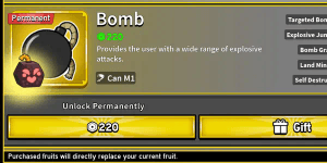 Bomb (Permanent)