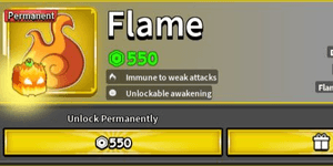 Flame (Permanent)