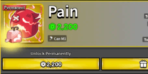 Pain (Permanent)