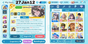 FLASH SALE ACCOUNT GET RICH LEGENDARY SWEET DOYEON CHEAP