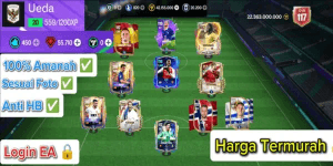 AKUN FC MOBILE OVR 117