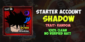 Account Starter Shadow (Megumi) | Anime Expeditions