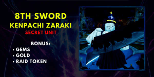 Joki Secret Unit - 8th Sword (Kenpachi Zaraki)