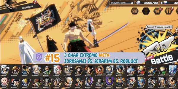 Gambar Product ONE PIECE BOUNTY RUSH ACCOUNT ACCORDING TO PHOTO #15