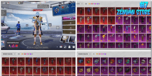 #7 PUBG Mobile Mega Collector Account - 911 Cosmetics 98 Mythic - 288 Outfit Sets - 160+ Weapon Skins
