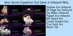 Anime Expedition Unbound Meta Account (1)