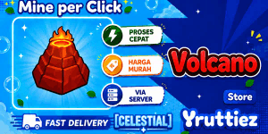 (+1) Mine Per Click | Volcano