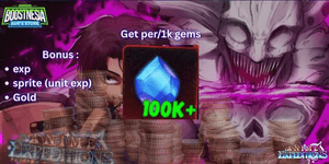 Obtenez pour 1k gems