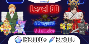 Accounts Anime Vanguards Lvl 80 | Instant Delivery