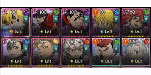 ASIA | NEMESIS MELIODAS ULTI 4/6 + MERLINESCANOR + OPPRESSOR DEMON KING + FULL COLLAB GACHIAKUTA RUDO + ENJIN + RIYO + ZANKA