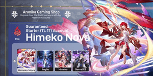 CONTA STARTER - HIMEKO NOVA + JINGLIU + HIMEKO || SERVAL E2 [ÁSIA]