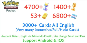 Akun Pokemon TCG Pocket TCGP-3