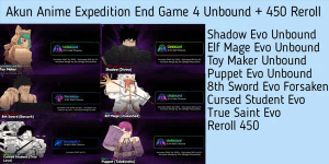 Anime Expedition Unbound Meta Account (1)