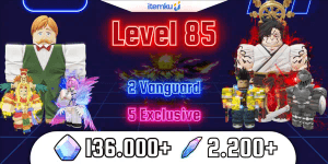 Accounts Anime Vanguards Lvl 85 | Instant Delivery