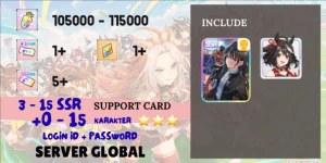 Reroll Account Uma Musume Pretty Derby [Global] - 5
