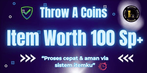 Throw a Coin - item worth 100 Sp (Via Trade)