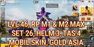 GOLD ASIA PUBG MOBILE ACCOUNT